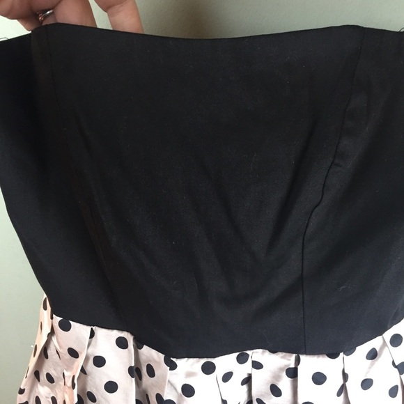 NWT Francesca’s Dancing In Circles Strapless Dress - Picture 5 of 10